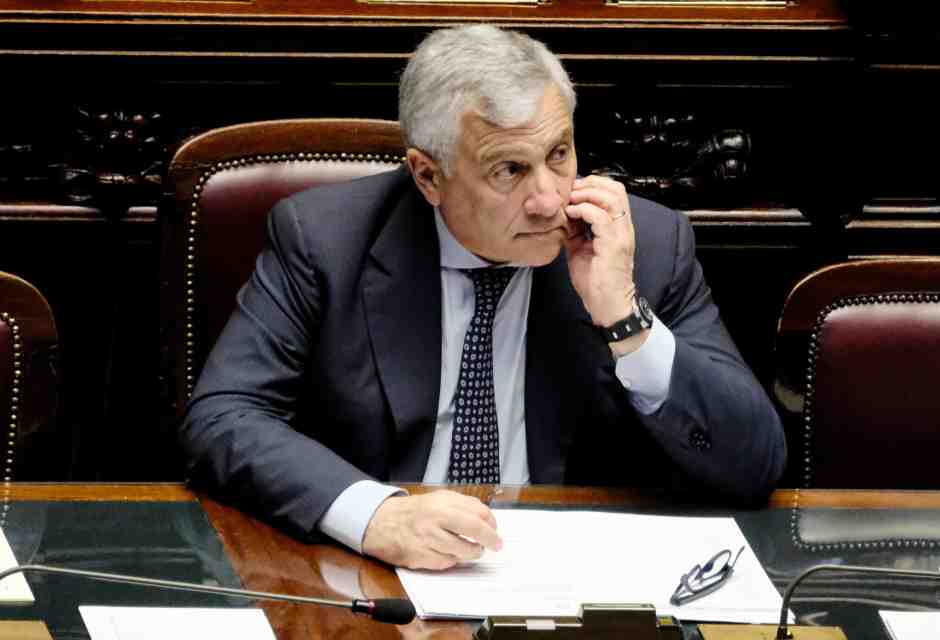 &nbsp;Antonio Tajani (foto LaPresse)