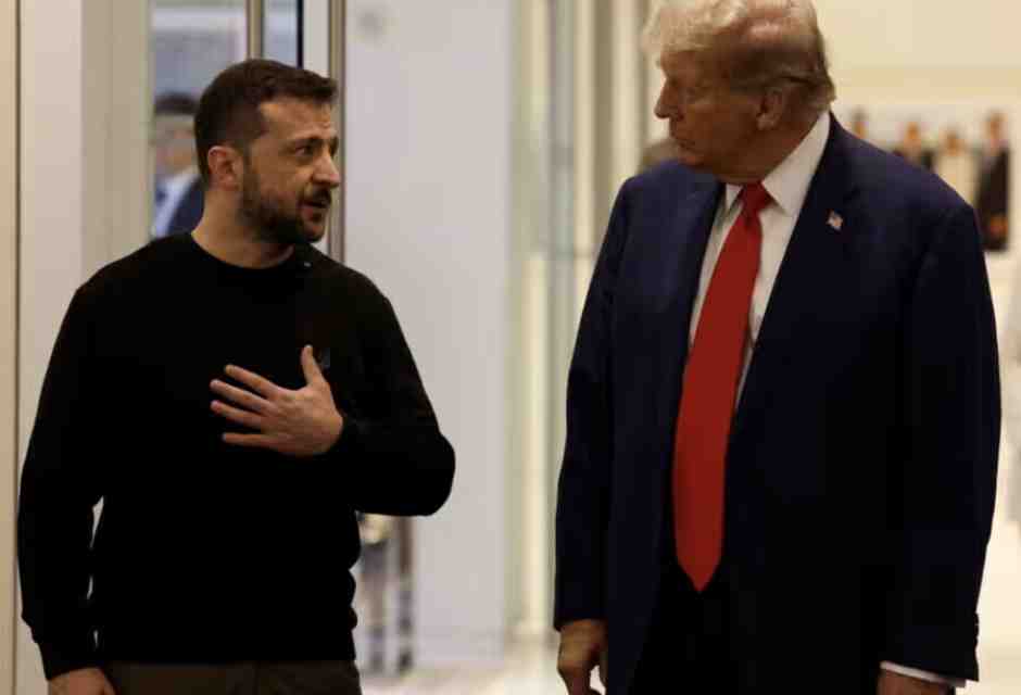 Trump incontra Zelensky, parla solo di sé e della fine della guerra, più rapida che giusta