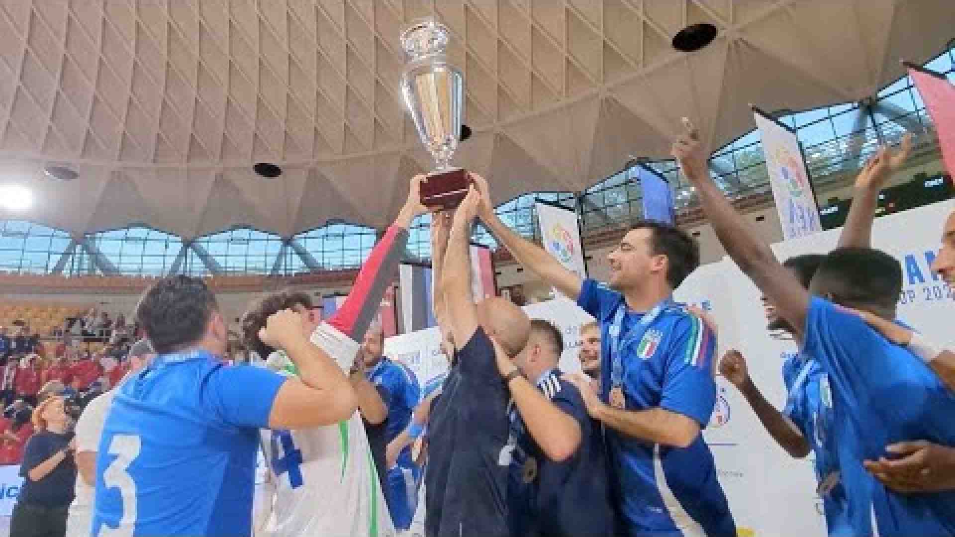 Immagine di La nazionale azzurra dei “matti per il calcio” ha vinto gli Europei