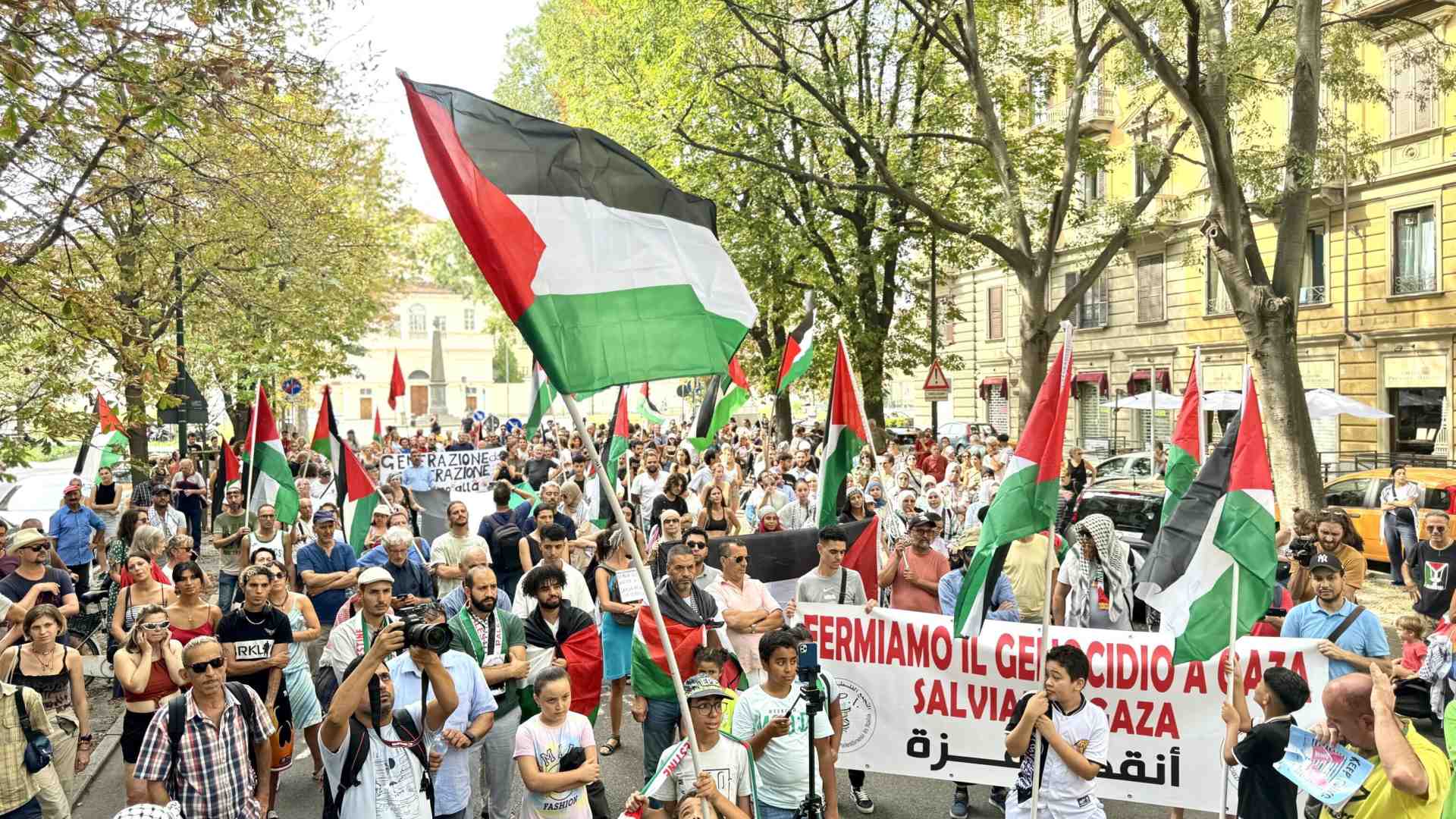 Immagine di I piani del Viminale per gestire le piazze (vietate) pro Palestina