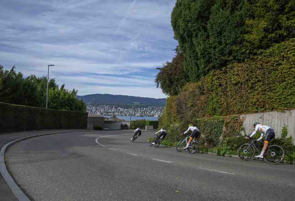 Si corrono i Mondiali di ciclismo di Zurigo 2024 (foto LaPresse)