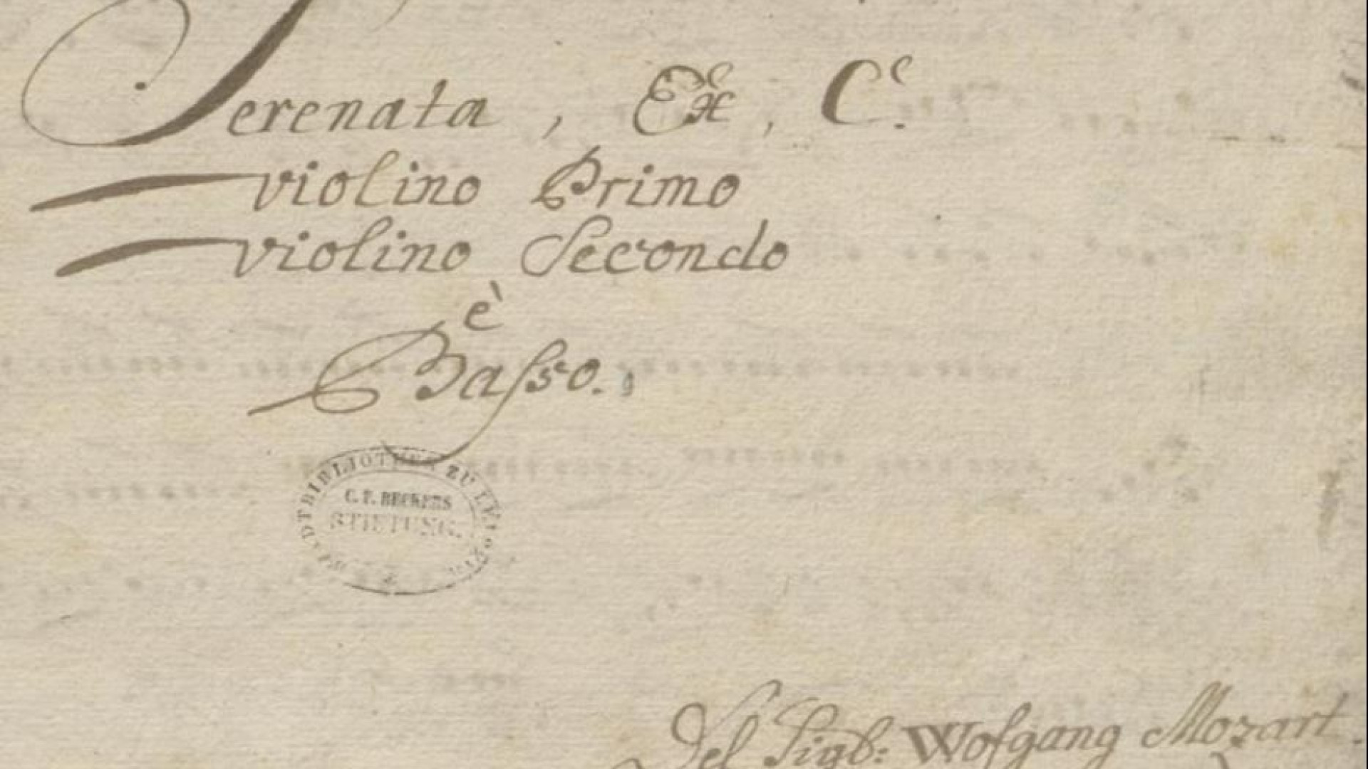 Immagine di Mozart «ritrovato»: a Milano la prima italiana della Serenata mai sentita