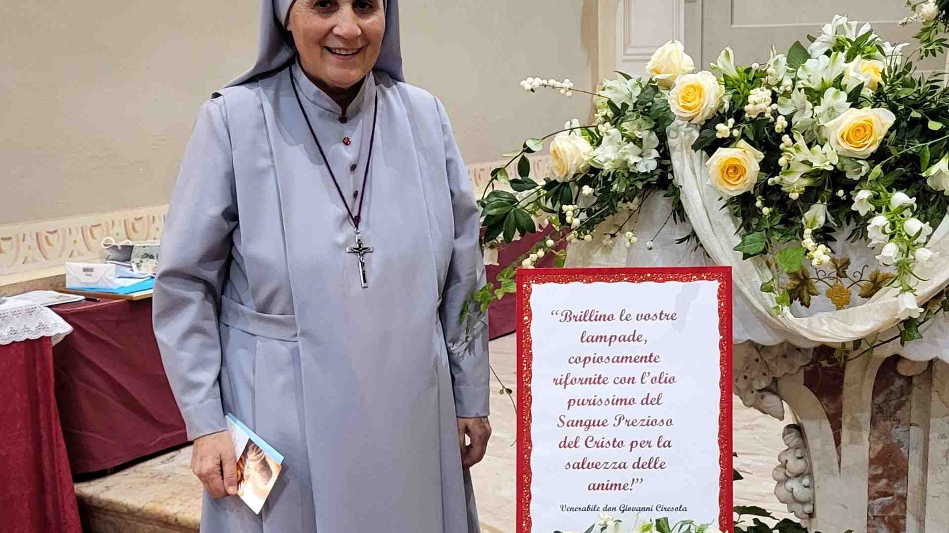 Immagine di Religiosa da 50 anni: che festa per suor Luciana