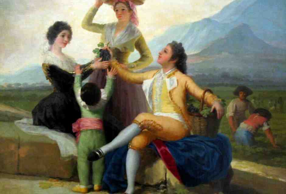 La Vendemmia, Francisco Goya,&nbsp;1786-1787 (Wikimedia Commons)<br />