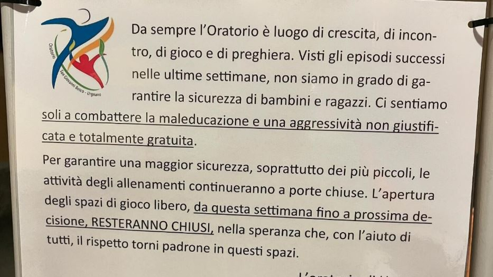 Immagine di Baby gang contro disabile. E il don chiude l'oratorio