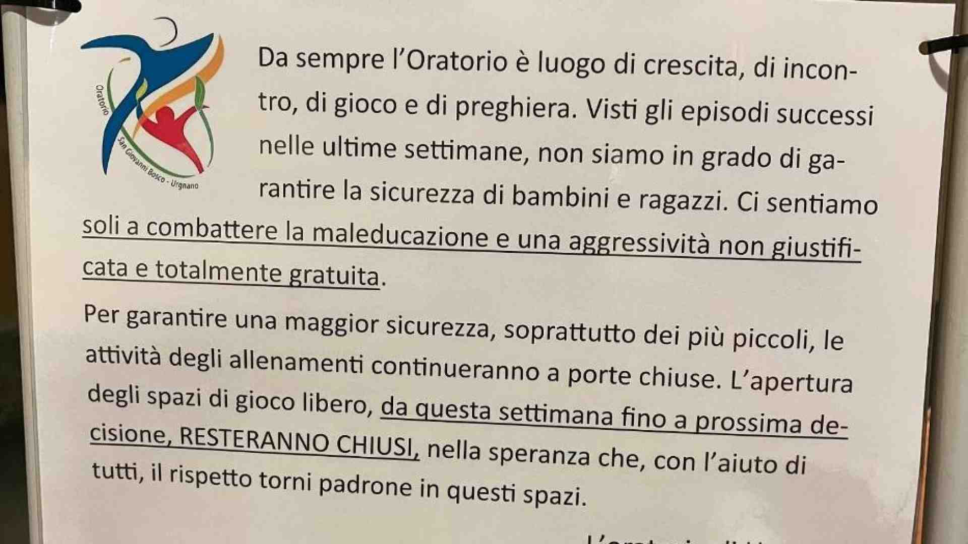 Immagine di Baby gang contro disabile. E il don chiude l'oratorio