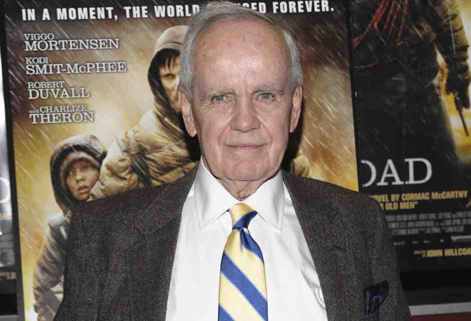 Lo scrittore statunitense Cormac McCarthy - foto Ansa