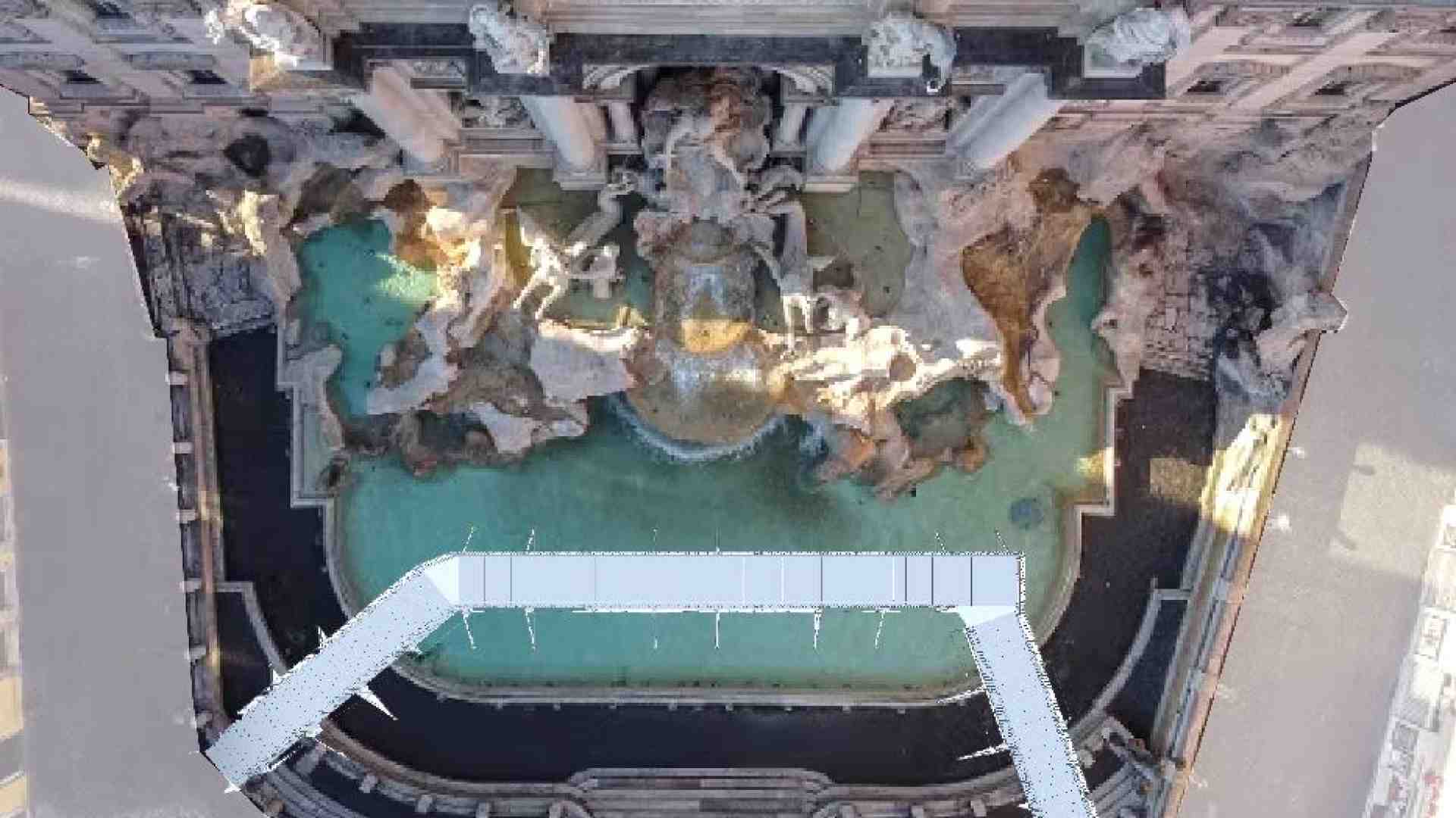 Immagine di Fontana di Trevi, restauro al via con passerella e gestione degli ingressi