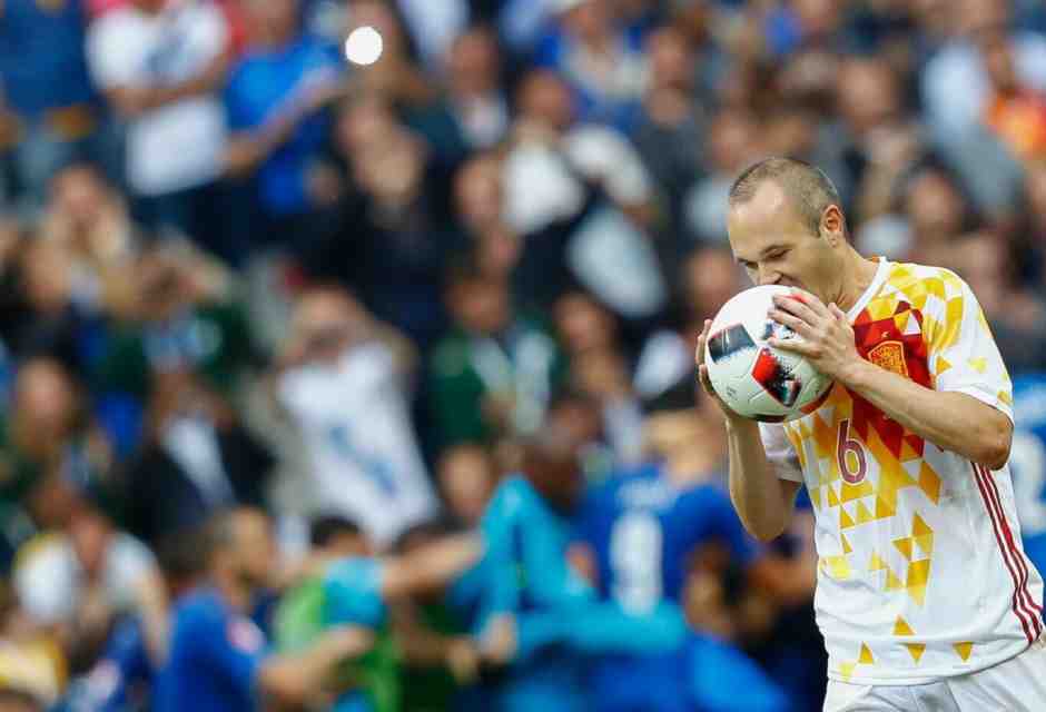 Andres Iniesta (foto Ap, via LaPresse)