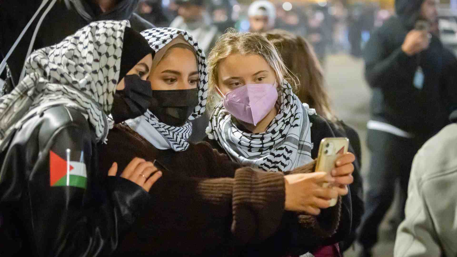 Immagine di La triste evoluzione di Greta, in marcia con gli islamisti