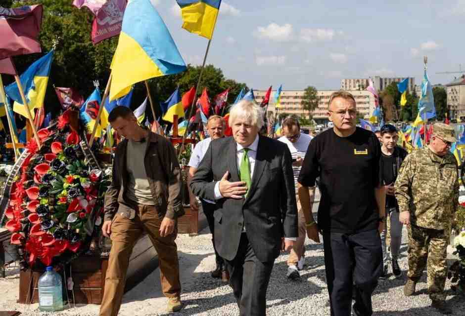 Boris Johnson e l'innocenza dell'Ucraina