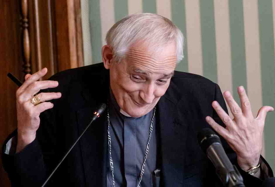 "La Chiesa italiana non fa ingerenza, e se qualcuno lo pensa è un problema suo". Parla il cardinale Zuppi