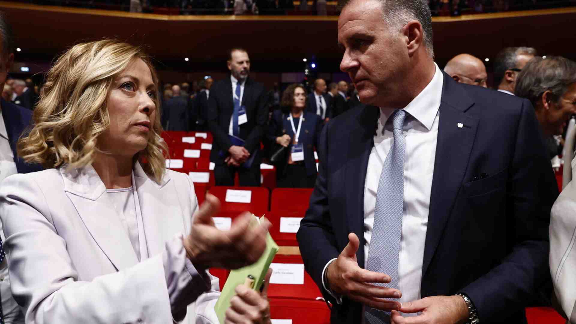 Immagine di L'intesa tra Giorgia Meloni ed Emanuele Orsini