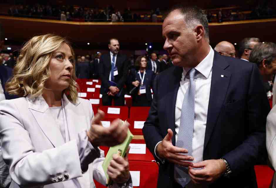 L'intesa tra Giorgia Meloni ed Emanuele Orsini