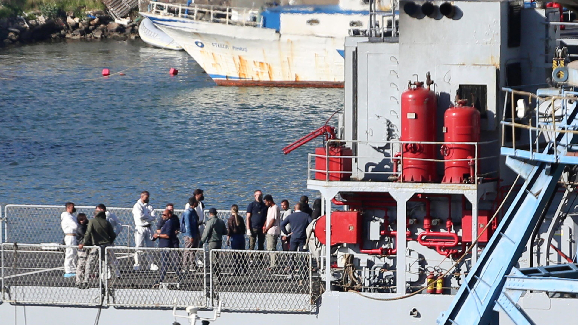 Immagine di Quattro migranti rimandati in Italia poche ore dopo lo sbarco