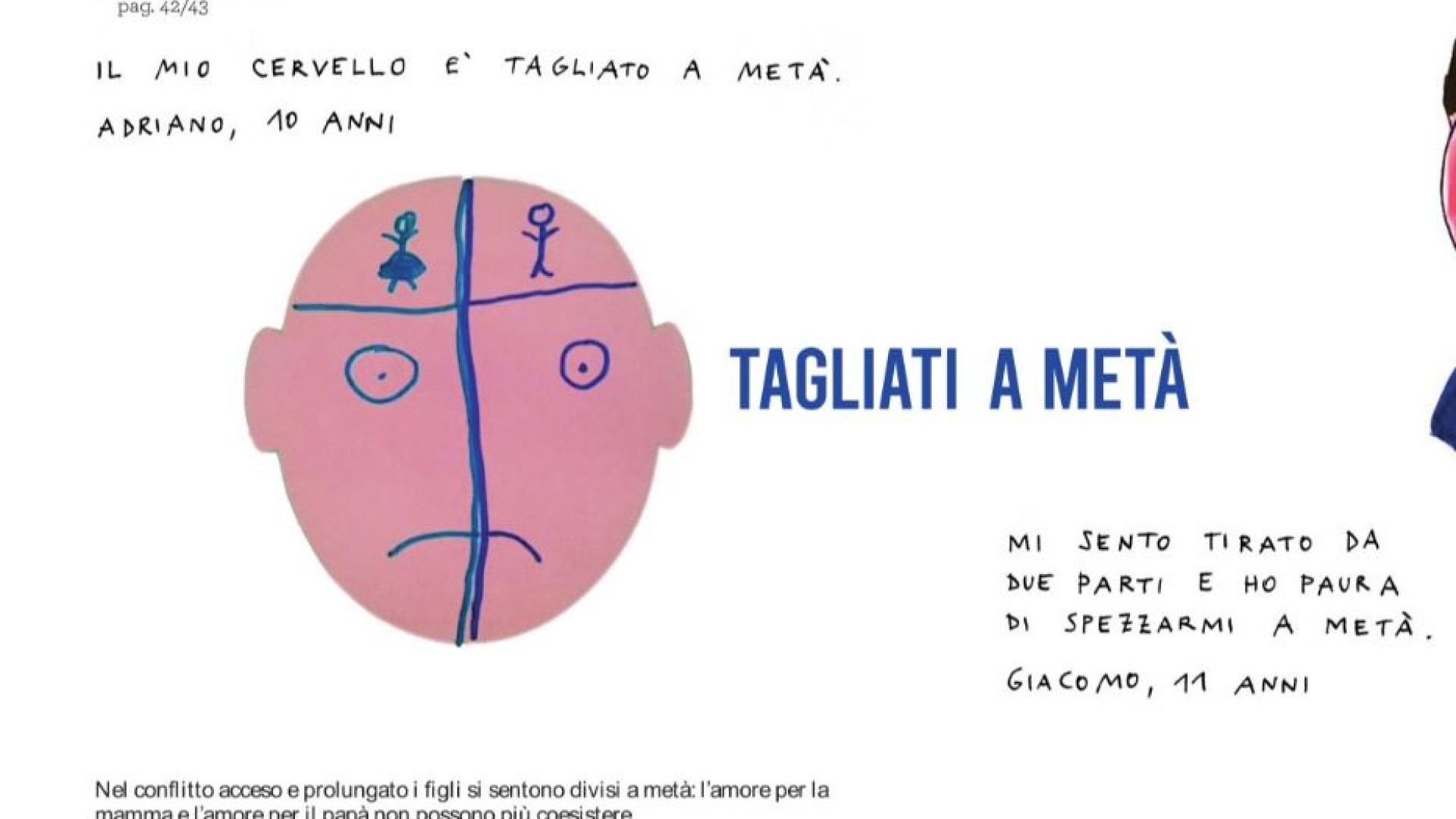 Immagine di «Papà ha lasciato la mamma. Mi è venuto il mal di cuore»