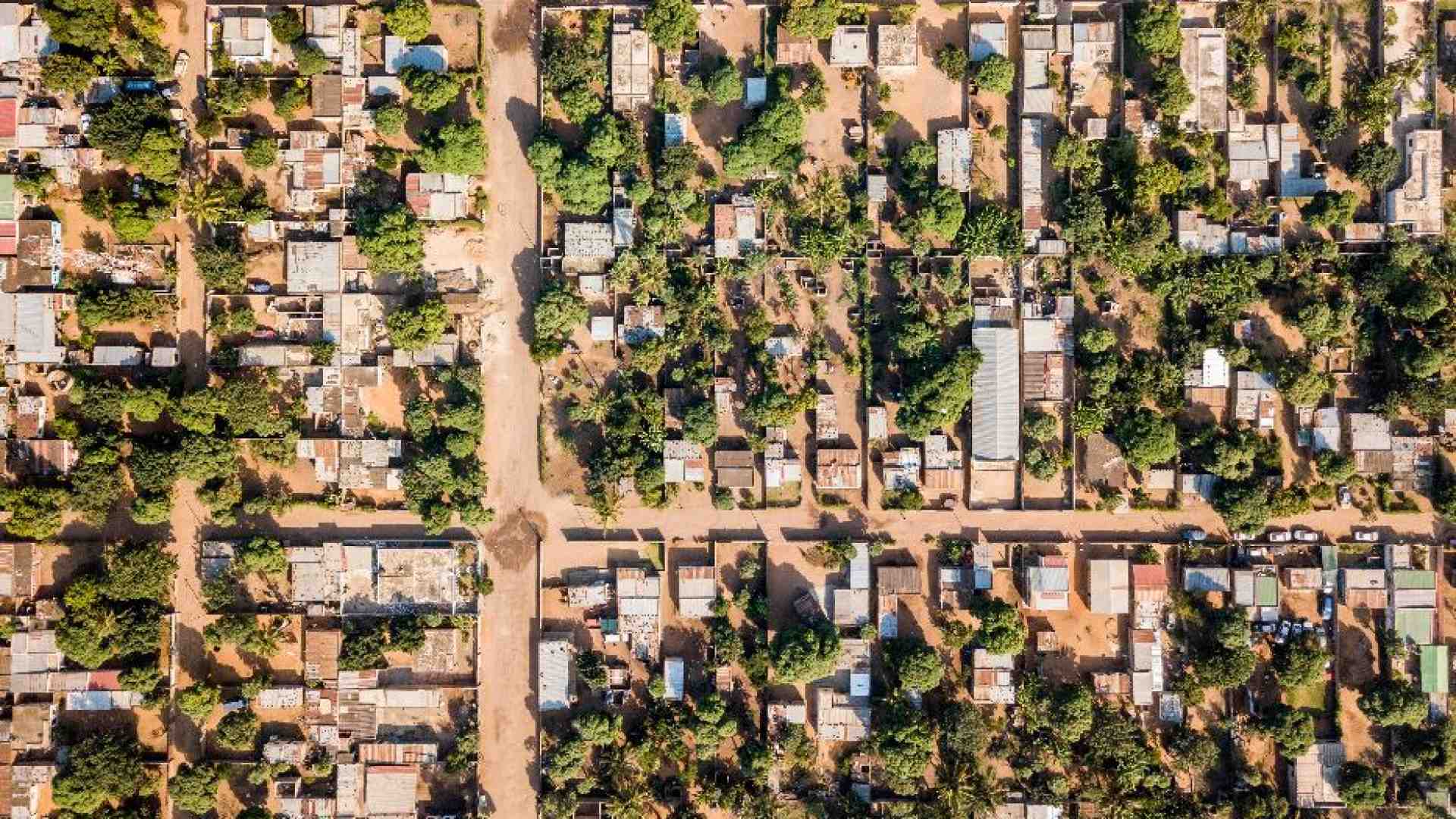 Immagine di Bomba e rifugio: è la città in Africa