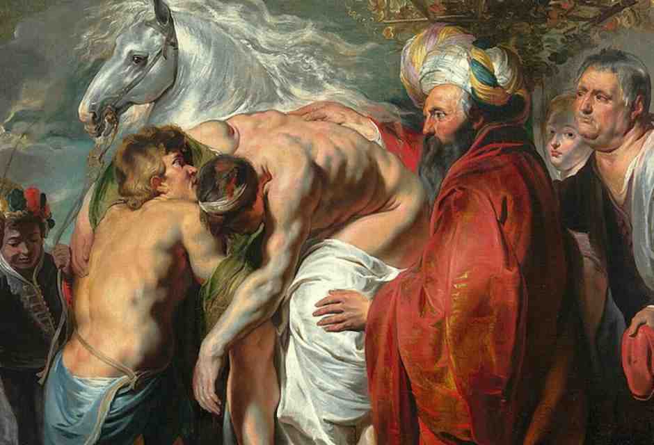Il buon samaritano dipinto da Jakob Jordaens (Wikipedia)