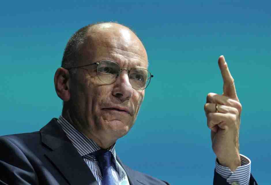 Letta presenta all'Europarlamento il suo rapporto sul mercato unico