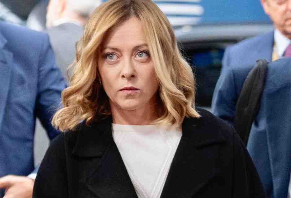 La presidente del Consiglio Giorgia Meloni (foto LaPresse)