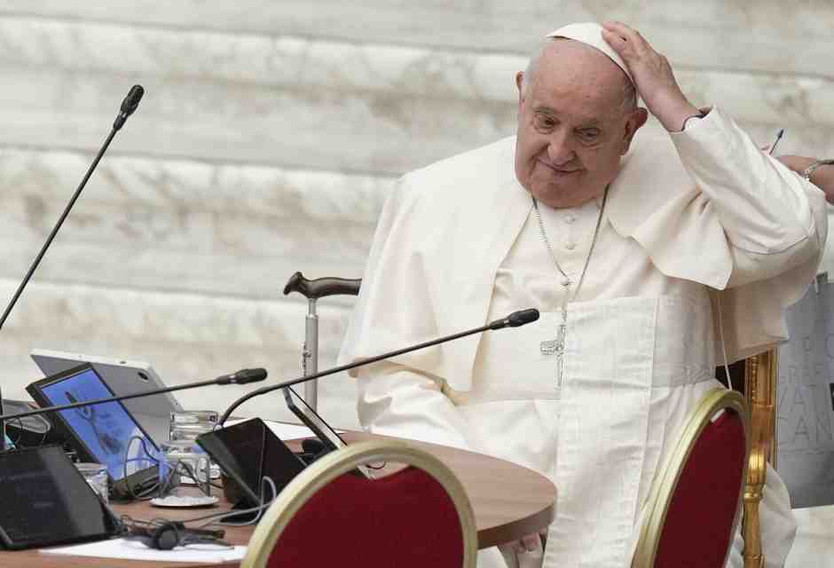 Papa Francesco (foto LaPresse)
