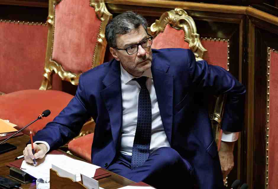 Giancarlo Giorgetti (Foto LaPresse)