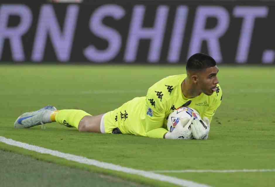 Il portiere dell'Empoli Devis Vasquez (foto LaPresse)&nbsp;<br />
