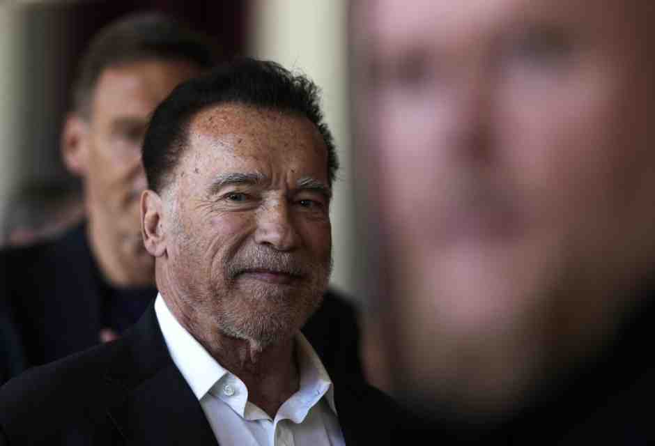 Arnold Schwarzenegger (foto Ap, via LaPresse)