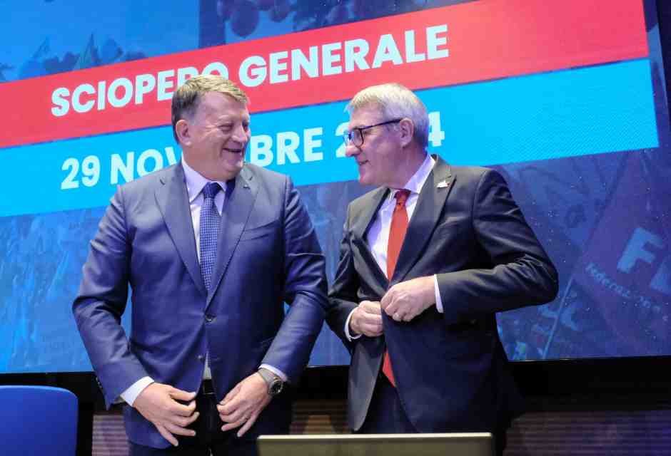 Lo sciopero generale di Landini e Bombardieri ormai è una tradizione