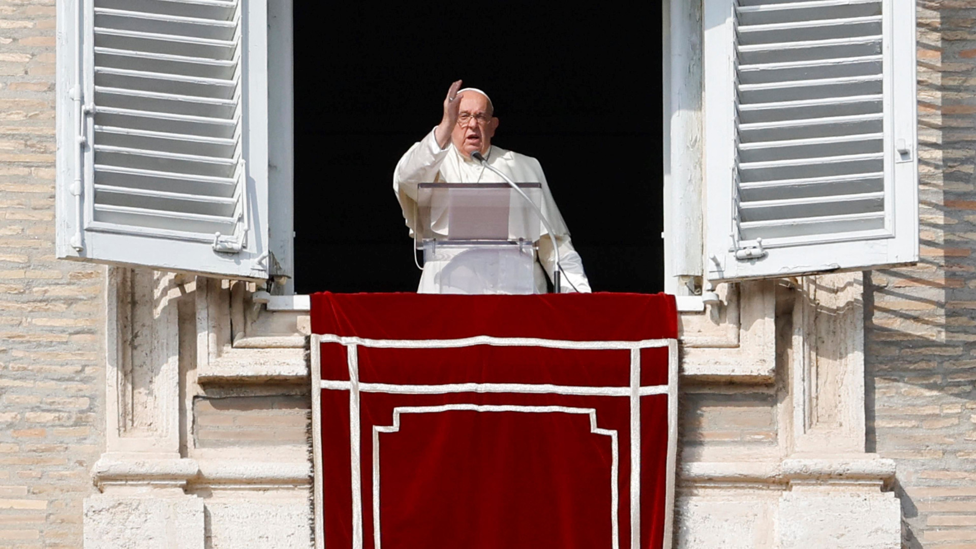 Immagine di Il Papa all'Angelus: «La guerra è ignobile, è il trionfo della menzogna»