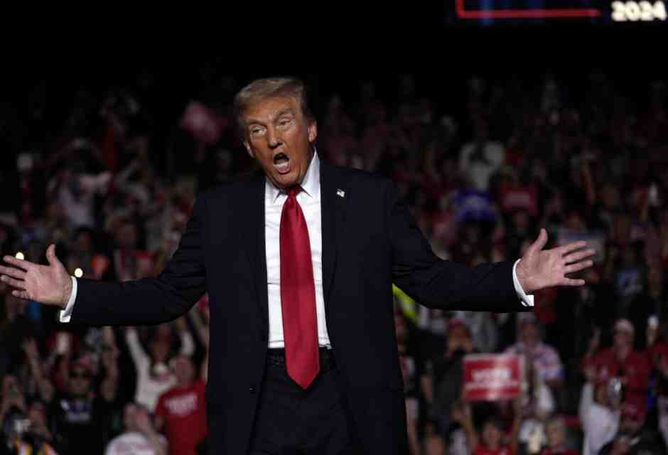 Donald Trump (foto Ap, via LaPresse)