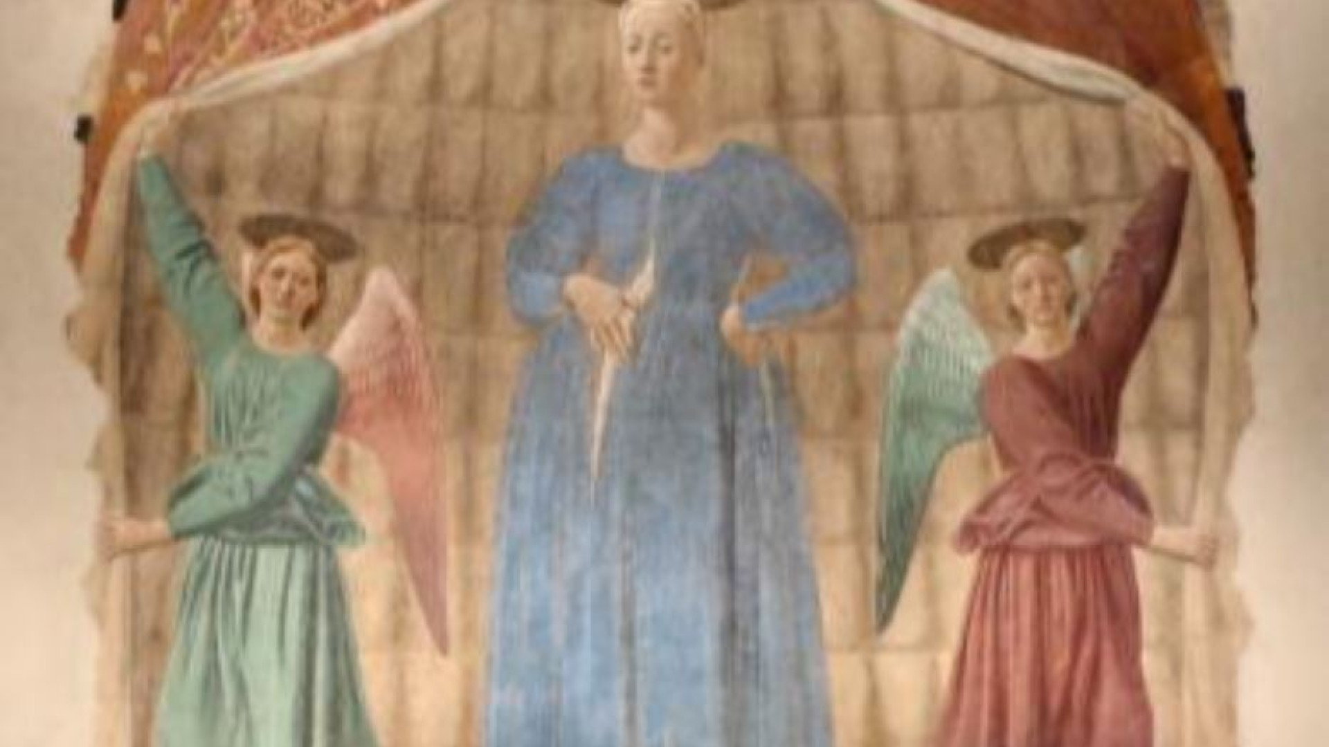 Immagine di Cacciari: «Nella Madonna del parto di Piero c'è l'ordine del mondo»