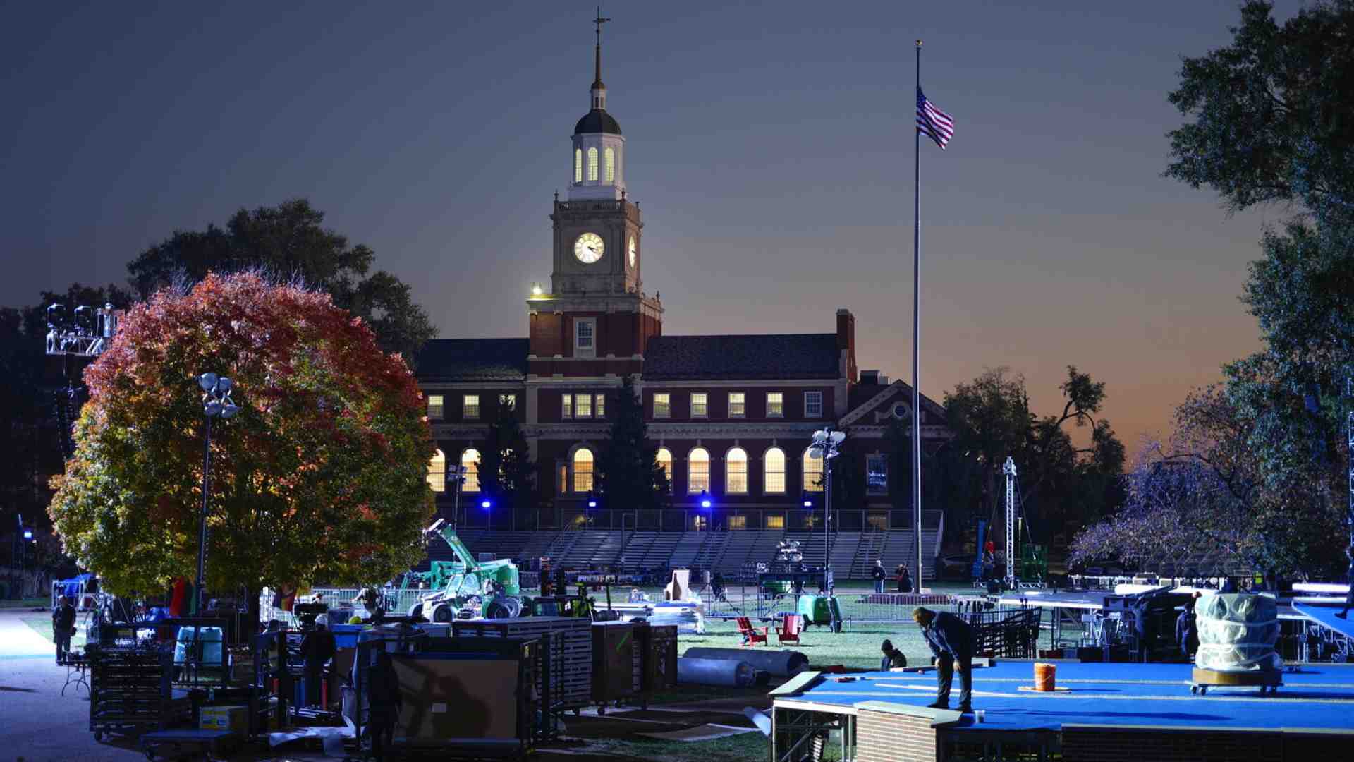 Immagine di L’ultimo giorno in Pennsylvania, poi Harris torna alla sua Howard University per la notte dei conti