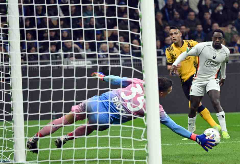 Il portiere del Venezia Filip Stankovic (foto Ansa)
