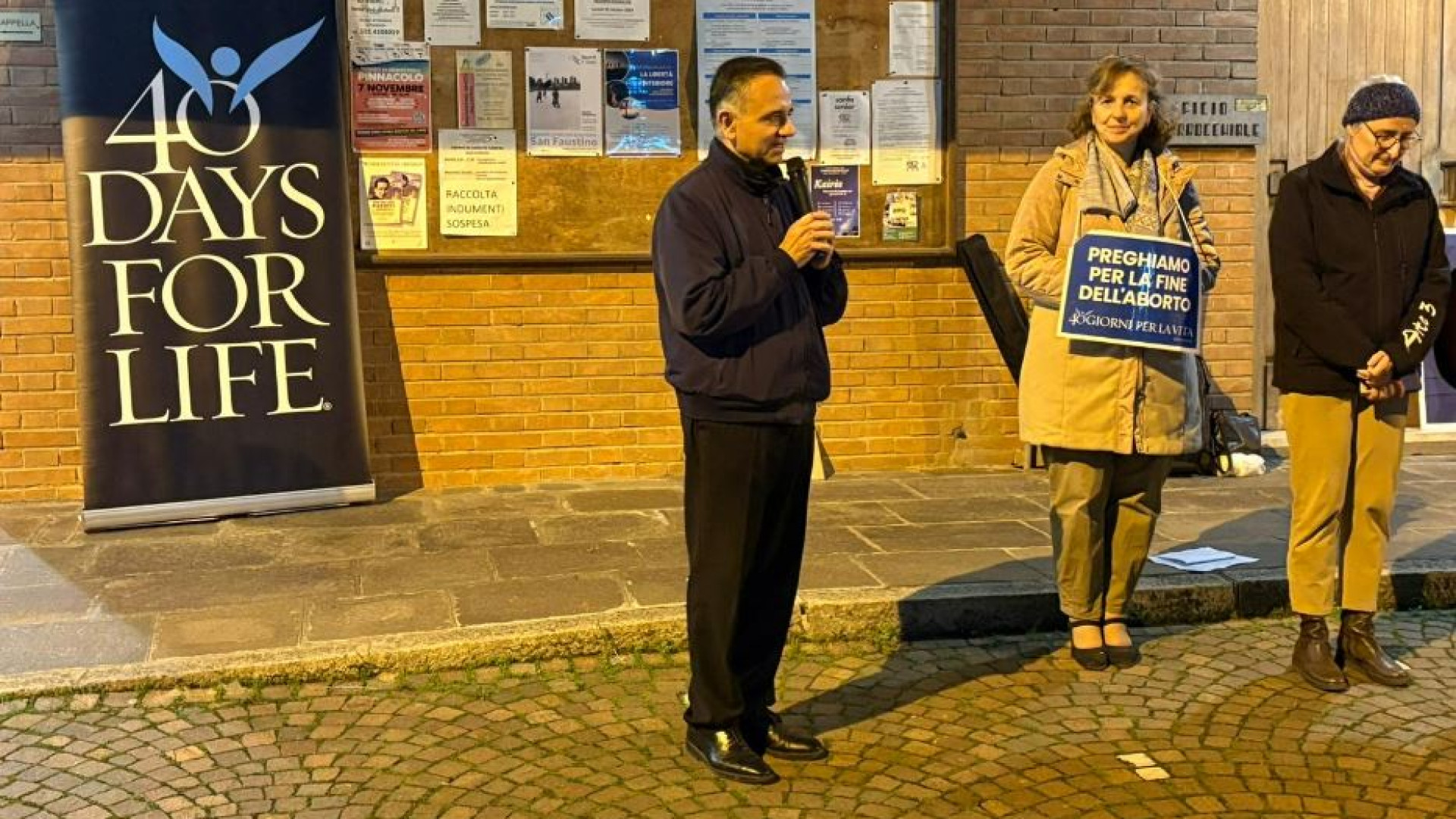 Immagine di Aborto: “40 giorni per la vita”, chiusura con la benedizione di Castellucci