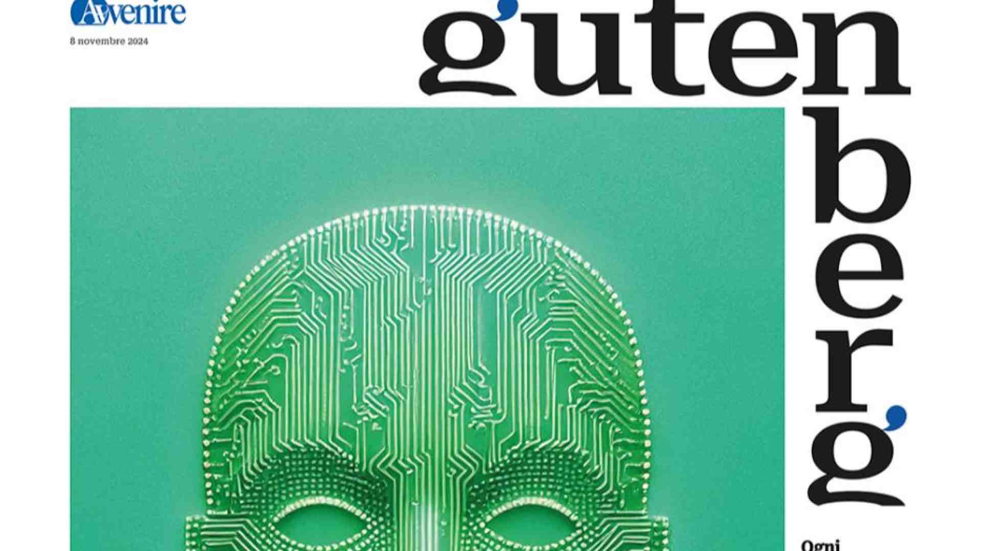 Immagine di Venerdì 8 novembre "Gutenberg" indaga le tentazioni dell'IA