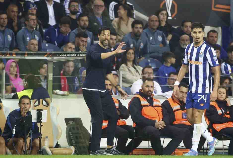L'allenatore del Porto Vitor Bruno (foto Ap, via LaPresse)&nbsp;<br />