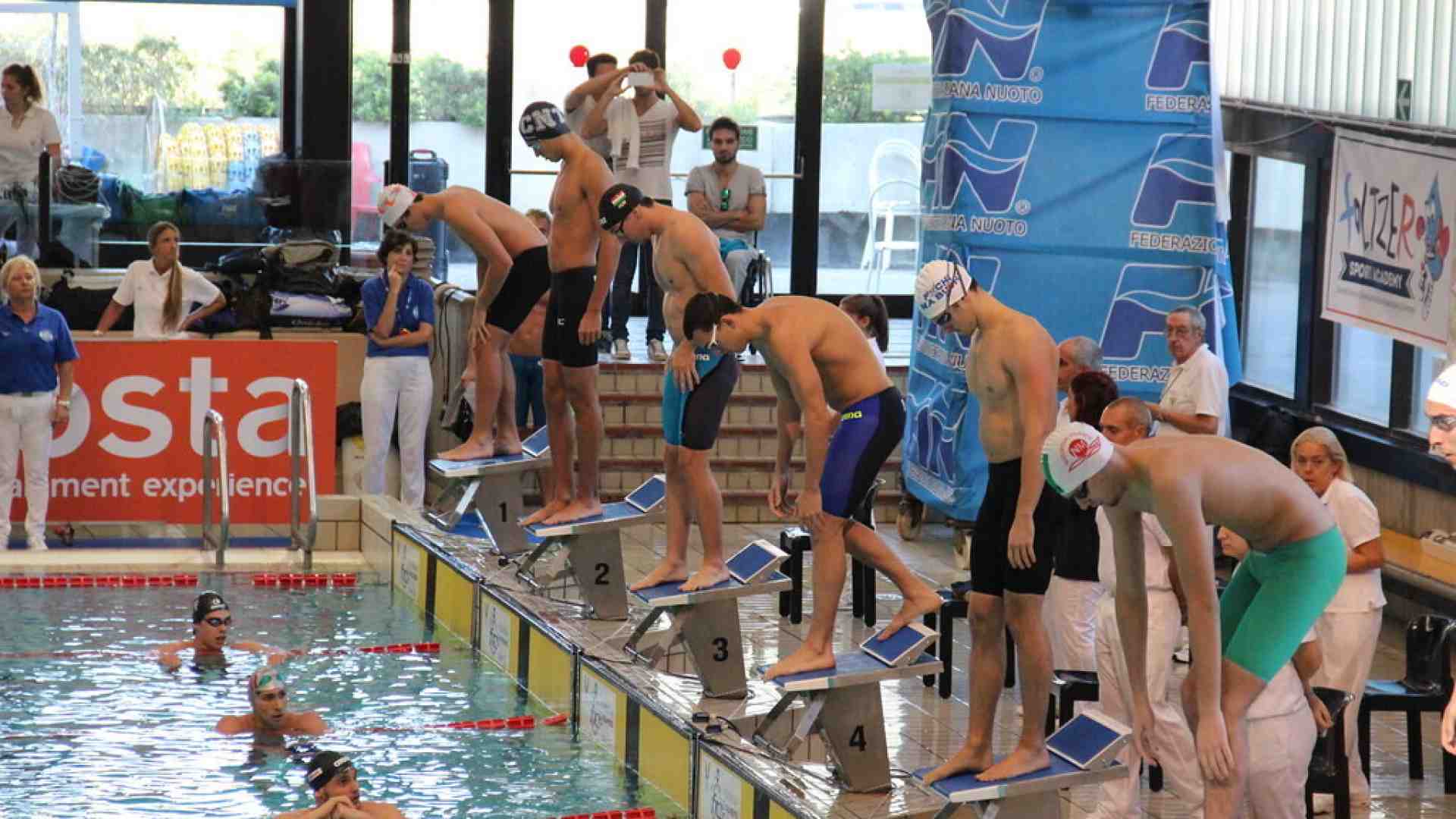 Immagine di I 50 anni del trofeo di nuoto Nico Sapio, voce delle piscine e del calcio genovese