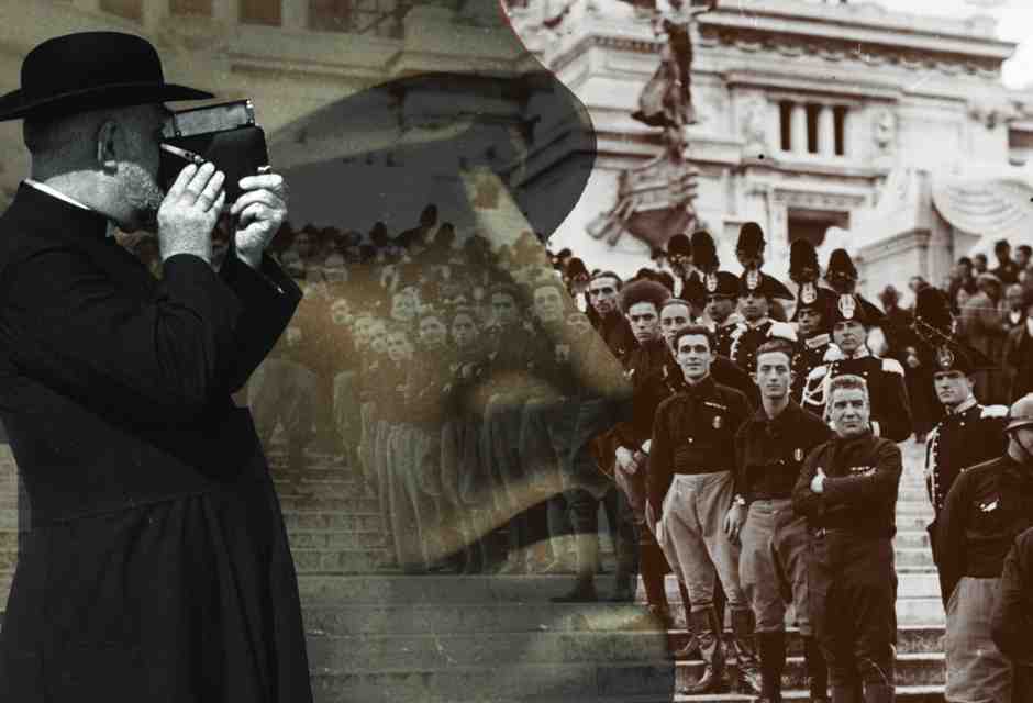 Elaborazione grafica di Giuseppe Valli da foto Fred Stein Archive/Getty Images e Olycom