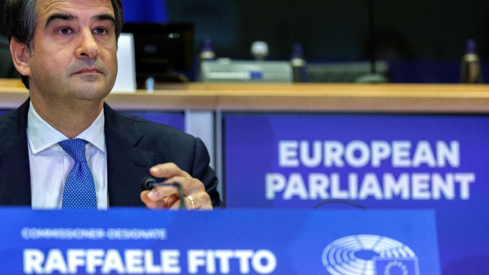 Immagine di Il discorso ai commissari: «Non sono fascista, io per l'Europa»