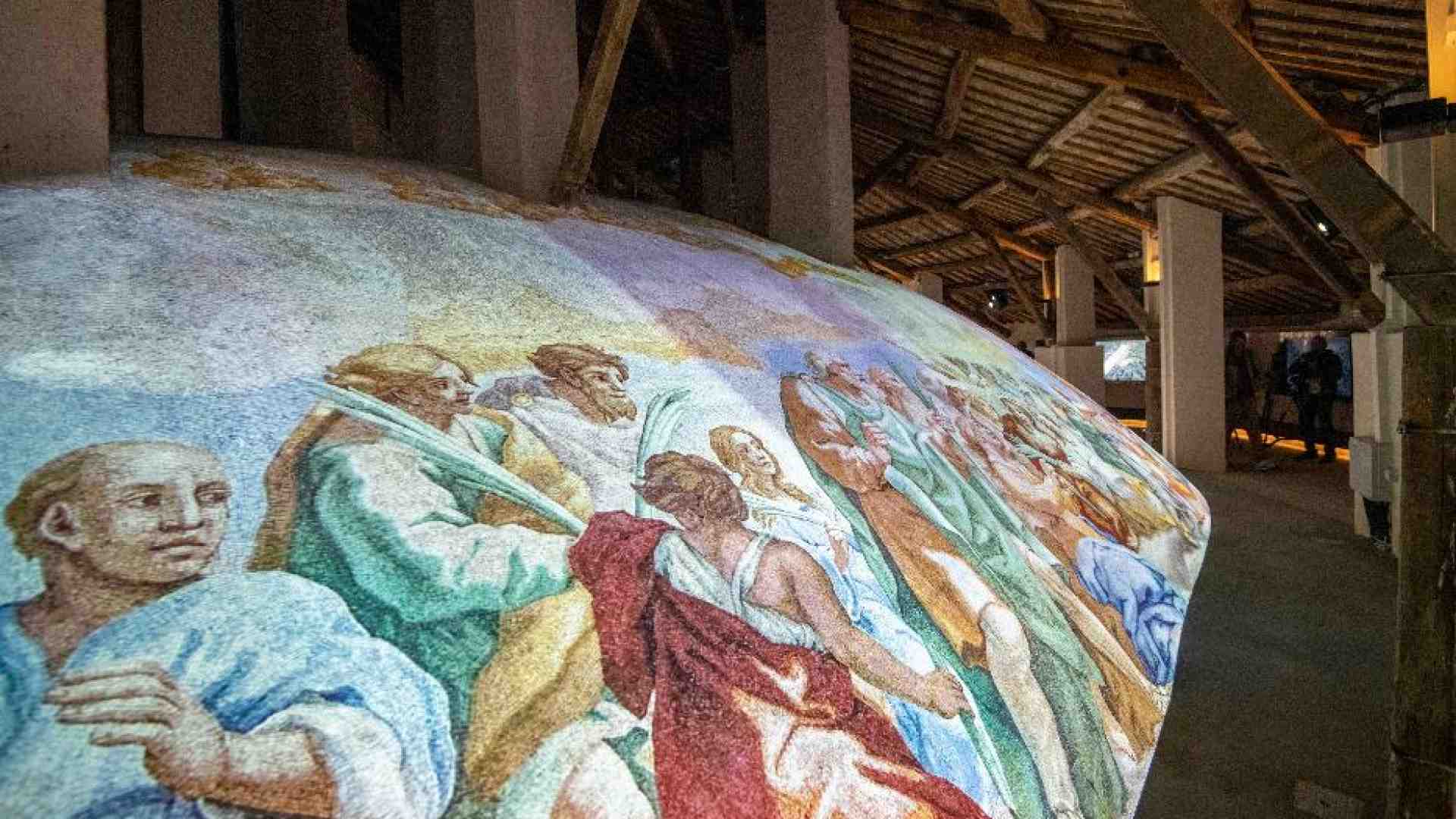 Immagine di La Basilica Vaticana «nascosta» diventa visibile