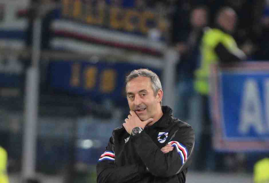 Marco Giampaolo ai tempi della Sampdoria (foto LaPresse)