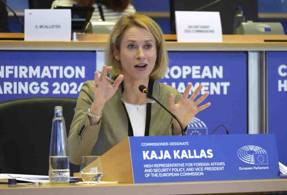Acuto della Kallas, e la politica estera Ue batte un colpo. Applausi