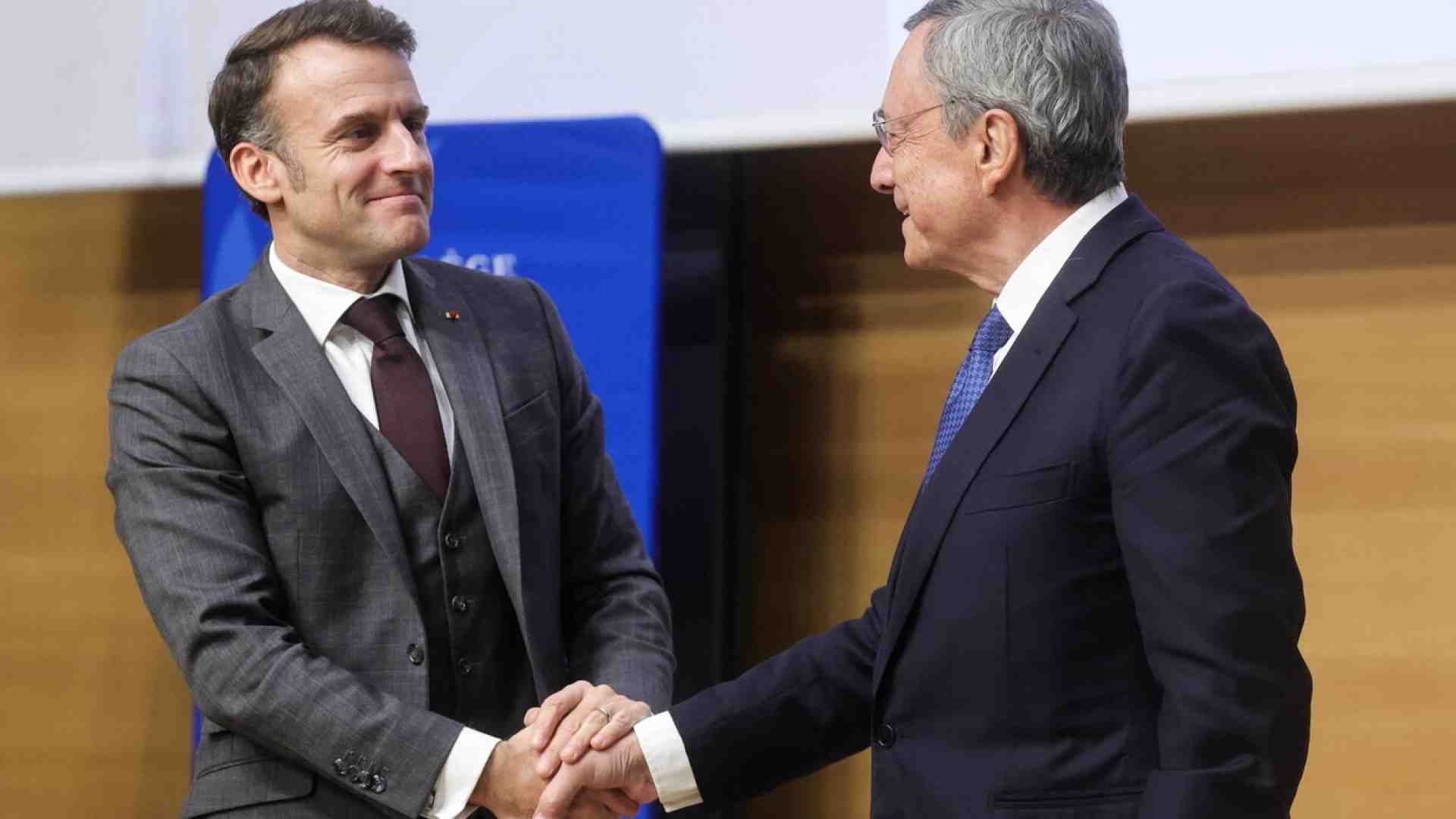 Immagine di Competitività, protezione degli europei, autonomia strategica. Il colloquio tra Draghi e Macron