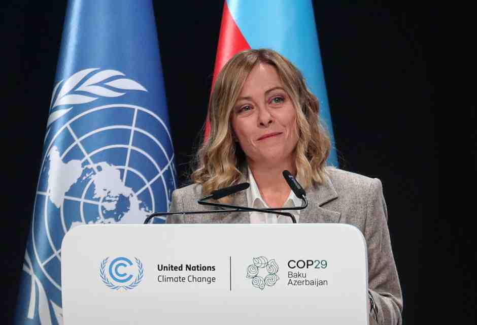 Giorgia Meloni (Ansa)