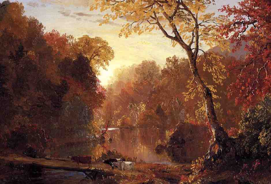 Frederich Edwin Church, "Autunno in Nordamerica", 1856