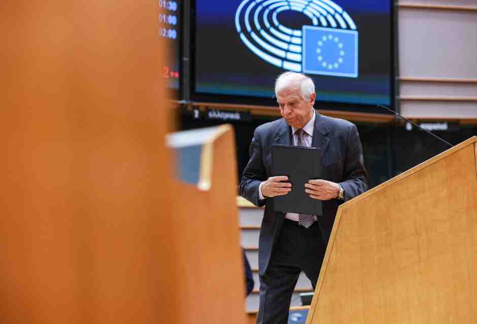 Josep Borrell (foto Epa, via Ansa)<br />