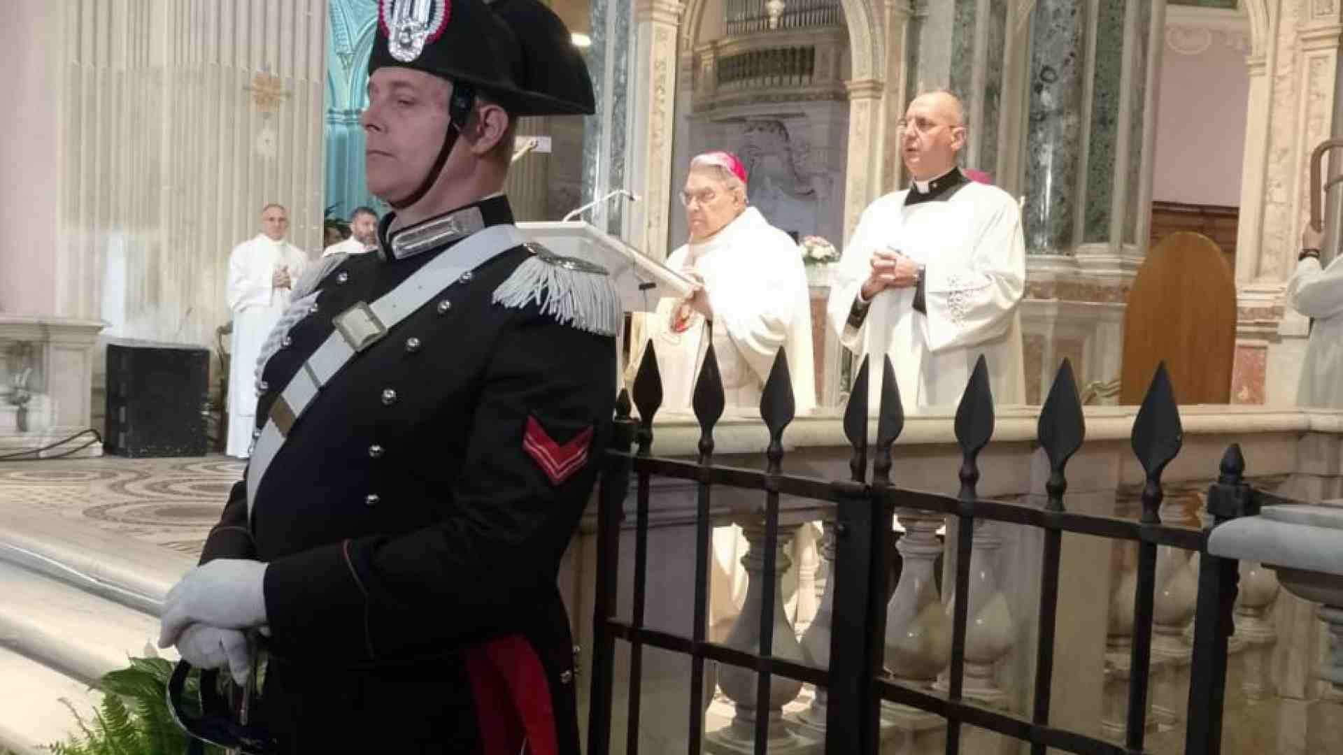 Immagine di Semeraro ai carabinieri: «Salvo D'Acquisto presto venerabile»