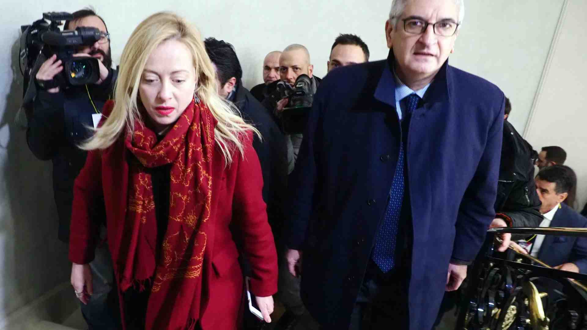 Immagine di Debutto di Foti in Cdm. Meloni tiene le deleghe per il Sud