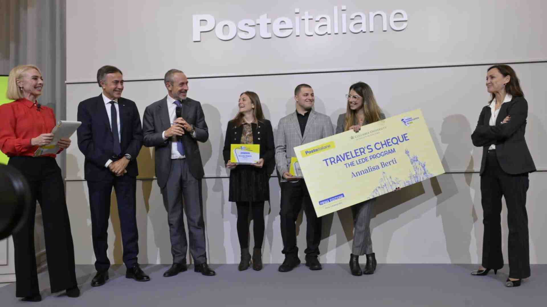 Immagine di Annalisa Berti vince la prima edizione del premio giornalistico Tg Poste